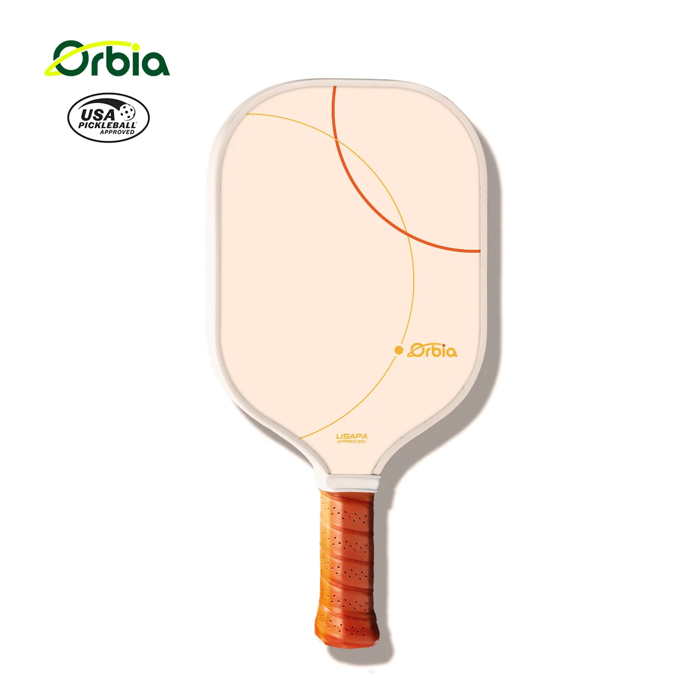 Orbia Sports Pro Pickle Ball Paddle 2 Paddle 4Ball Adorable Glass Fiber Pickleball Paddle 16mm Thickness PP Core Pickleballs Set